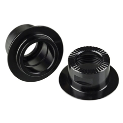 Spank Oozy front axle end caps, 20x110mm TA