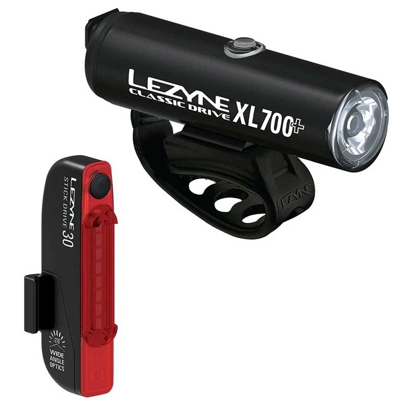 Lezyne Classic Drive XL 700+ Stick Drive Pair