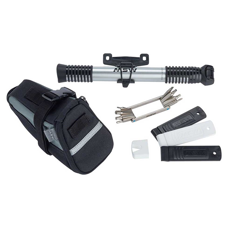 MSW Ride and Repair Kit w/Seatbag & Airlift Mini Pump