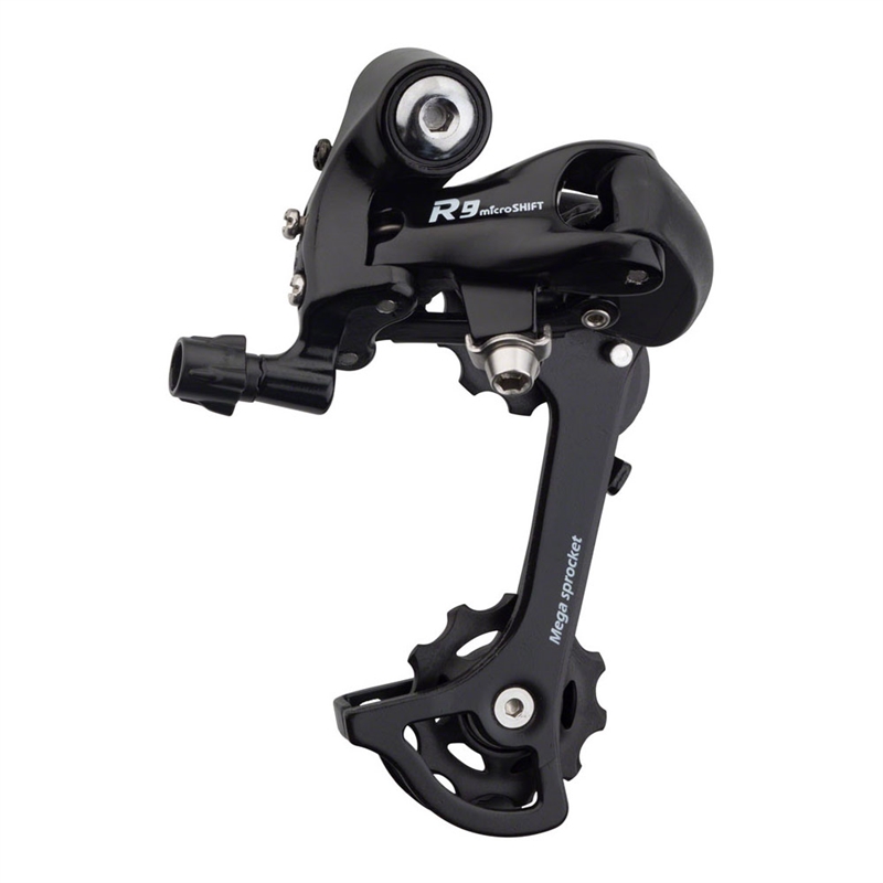 microSHIFT R9 9-10-Speed Medium Cage Shimano Road Compatible Rear Derailleur