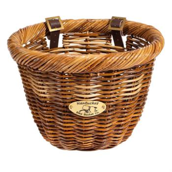 Nantucket Cisco Front Basket, Oval Shape Honey