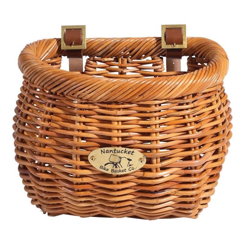 Nantucket Cisco Classic Shape Front Basket Honey