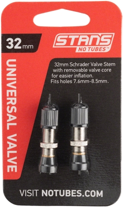 Stan's NoTubes 32mm Brass Schrader Valve Stems