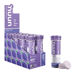 Nuun Rest Hydration Tablets Box of 8 Tubes