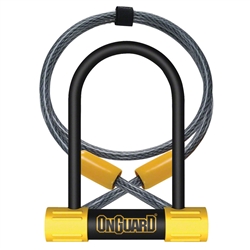 OnGuard Bulldog Mini DT U-Lock with Cable