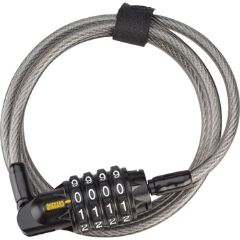 OnGuard Terrier Combo 4' x 6mm Resettable Combo Cable Lock