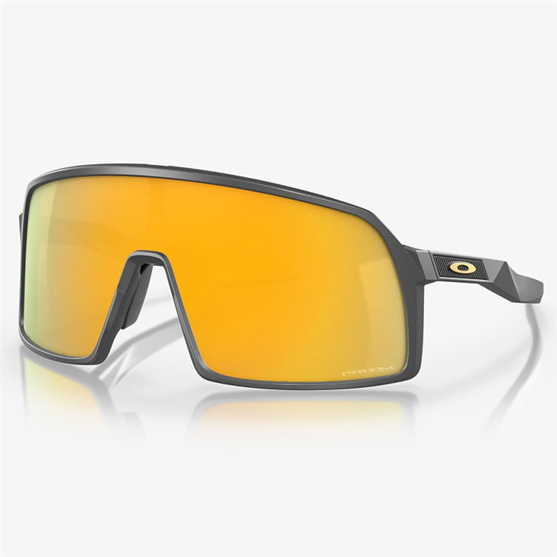 Oakley Sutro S Matte Carbon Prizm 24k Lens