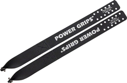 Power Grips Fixie Straps (375mm) with Hardware, Black