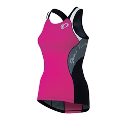 Pearl Izumi Elite In–R–Cool Tri Support Singlet Women's Hot Pink/Stormy