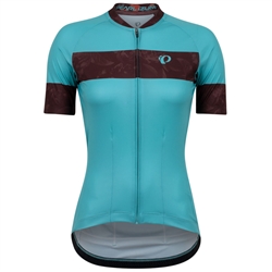 Pearl Izumi Women's Attack Jersey Mystic Blue/Cacao Floral