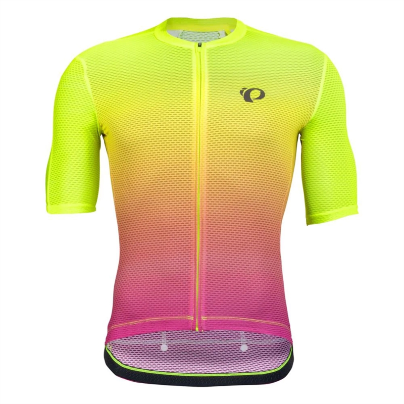 Pearl Izumi Men's PRO Mesh Jersey Screaming Yellow Gradient