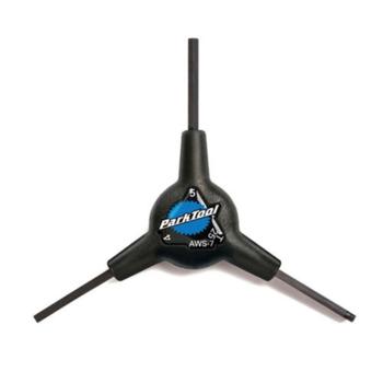 Park Tool AWS-7 3 Way Hex/Torx Wrench T25 4/5mm