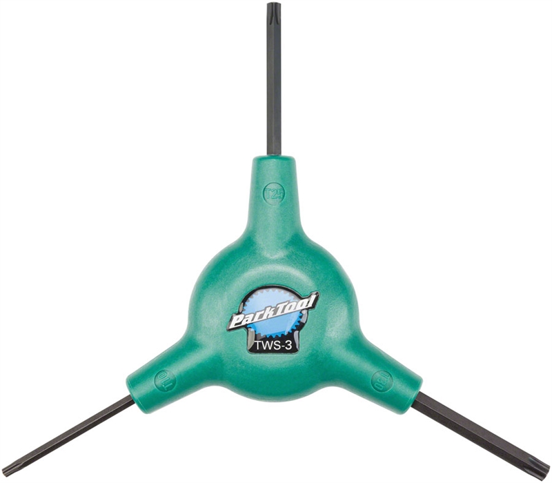 Park Tool TWS-3C Torx Compatible 3-Way Hex Wrench