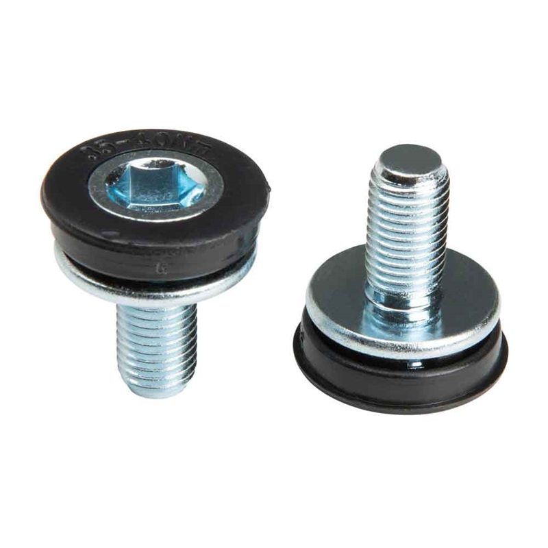 Problem Solvers 8mm Hex Crank Arm Fixing Bolt/Cap Pair