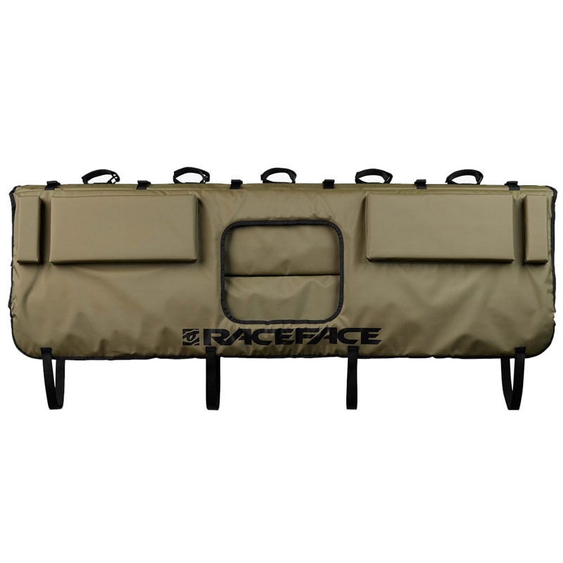 Race Face T2 Tailgate Pad Olive Mid-Size