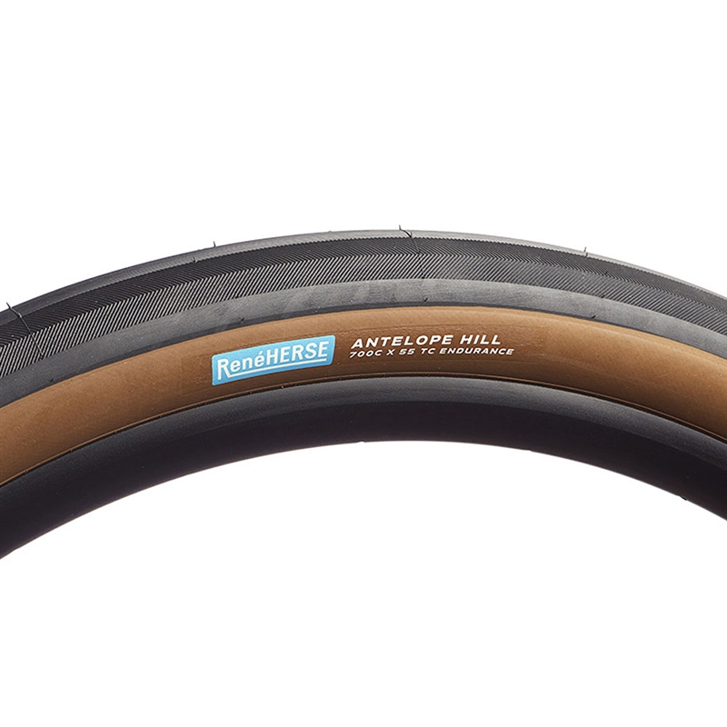 Rene Herse 29" x 2.2" (700C x 55) Antelope Hill TC Tire Endurance Dark Tan