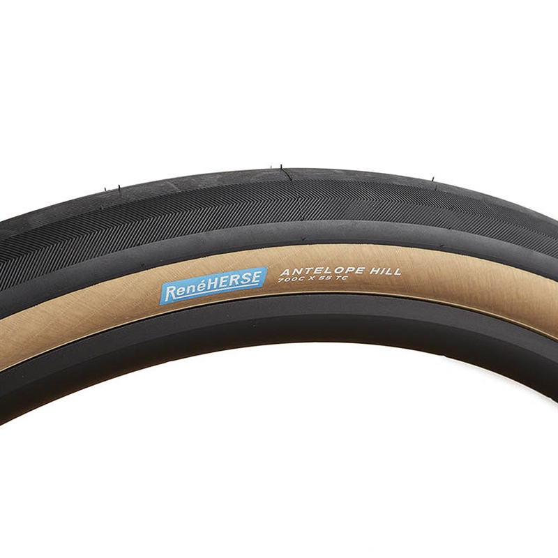 Rene Herse 29" x 2.2" (700C x 55) Antelope Hill TC Tire Standard Tan