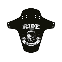 Reverse Mudfender Ride F-Ing Downhill Black/White