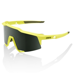 100% Speedcraft Soft Tact Banana/Grey Green Lens