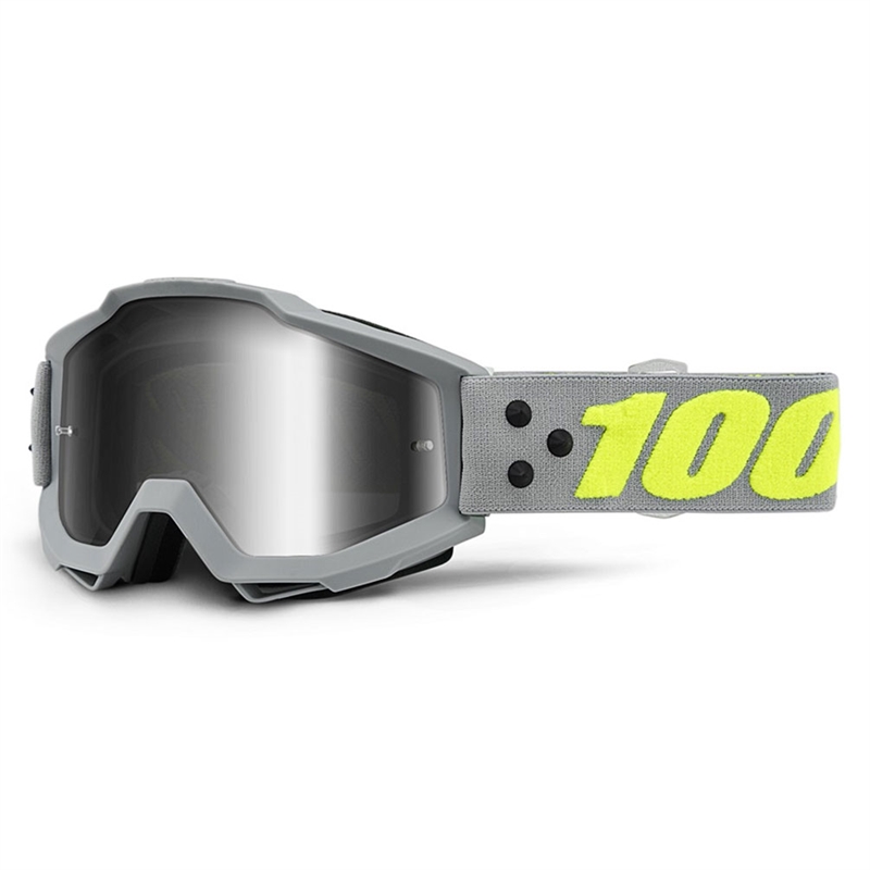 100% Accuri Goggle Berlin Mirror Silver Lens