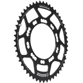 Rotor Q-Rings chainring, Campy-type 135 52t(A) black