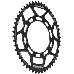 Rotor Q-Rings chainring, Campy-type 110 50t black