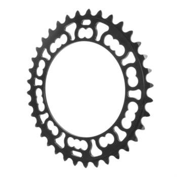 Rotor Q-Rings chainring, Campy-type 110 36t black