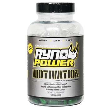 Ryno Power Motivation Capsules 60ct