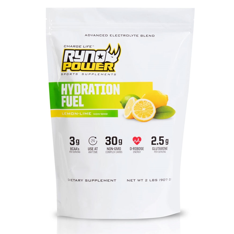 RynoPower Hydration Fuel 2LB Bag Lemon Lime