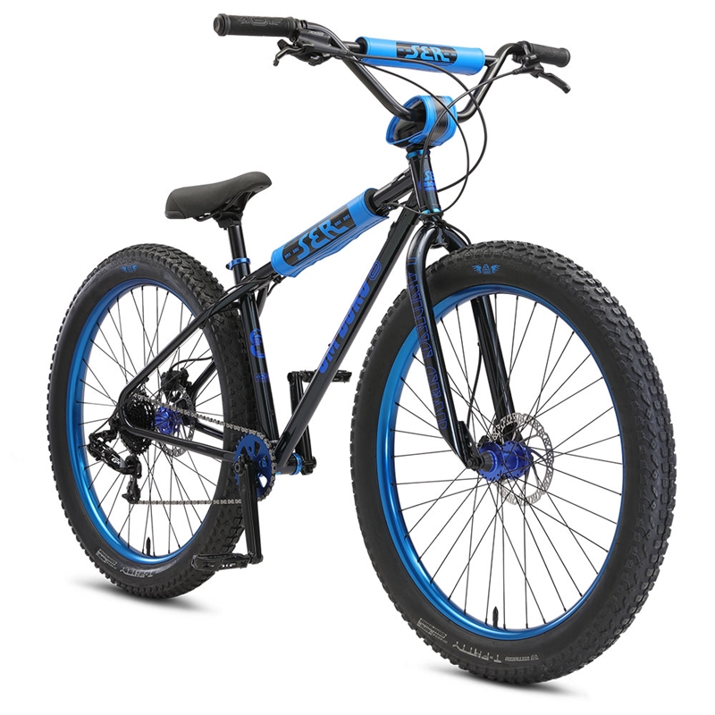 SE Bikes OM Duro 27.5+ BMX Bike Black Sparkle