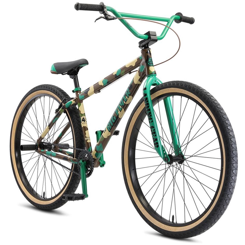 SE Bikes Big Flyer 29" BMX Bike Army Camo