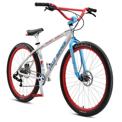 SE Bikes Mike Buff Fast Ripper 29" BMX Bike White Buff