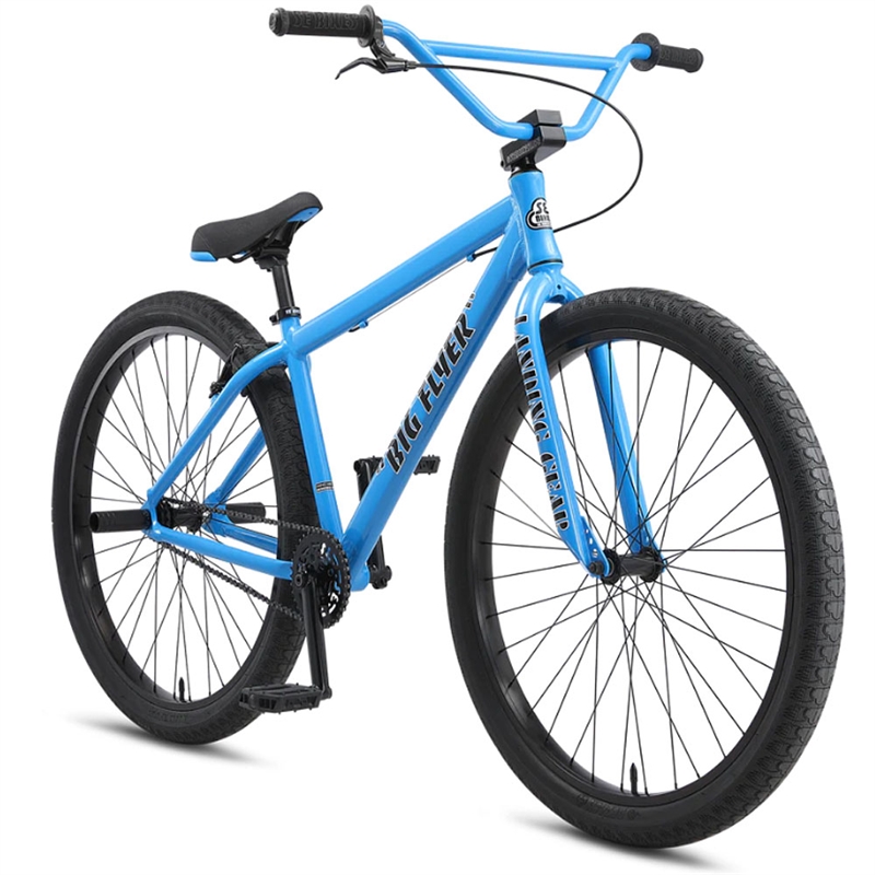 SE Bikes Big Flyer 29" BMX Bike Neon Blue