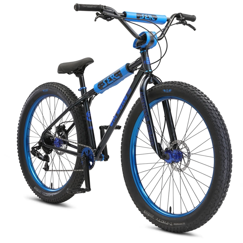 SE Bikes OM-Duro XL 27.5+ BMX Bike Black Sparkle