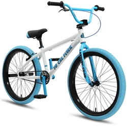 SE Bikes So Cal Flyer 24" BMX Bike White/Blue