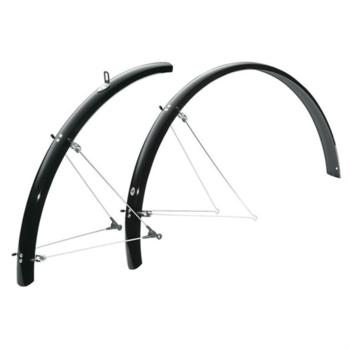 SKS Commuter II B60 fender set, F/R black