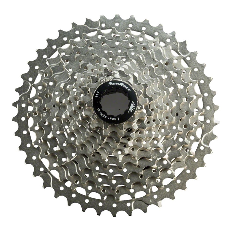 SunRace MS8 Cassette 11 Speed 11-42t Silver