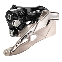 SRAM X.0 2x10 Low Clamp (31.8/34.9mm) Front Derailleur