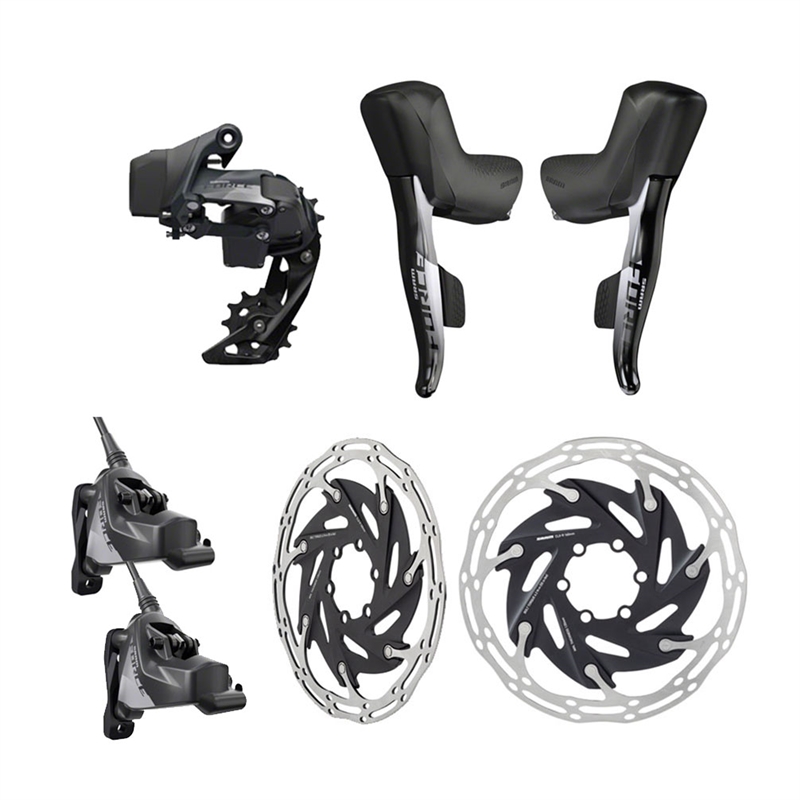 SRAM Force eTap AXS 1x Flat Mount HRD Electronic Groupset