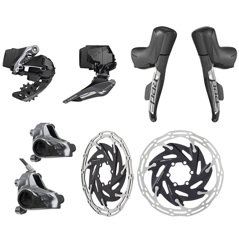 SRAM Red eTap AXS 2x Flat Mount HRD Electronic Groupset