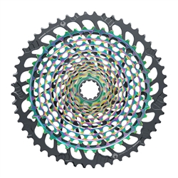 SRAM XG-1299 Eagle 10-52 12 Speed Cassette - Rainbow