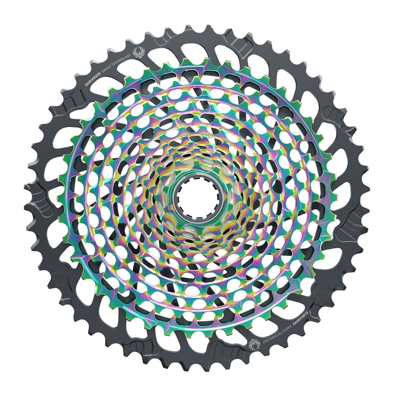 SRAM XG-1299 Eagle 10-52 12 Speed Cassette - Rainbow