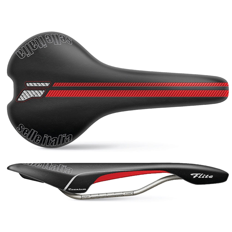 Selle Italia FLITE TI-316 RED Saddle