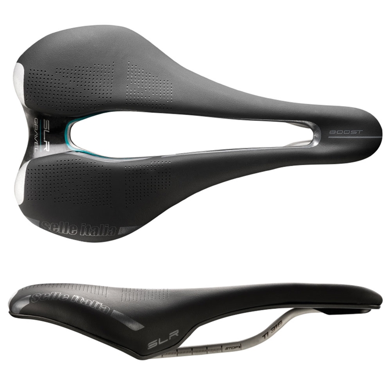 Selle Italia SLR Boost Superflow TI 316 Gravel Saddle