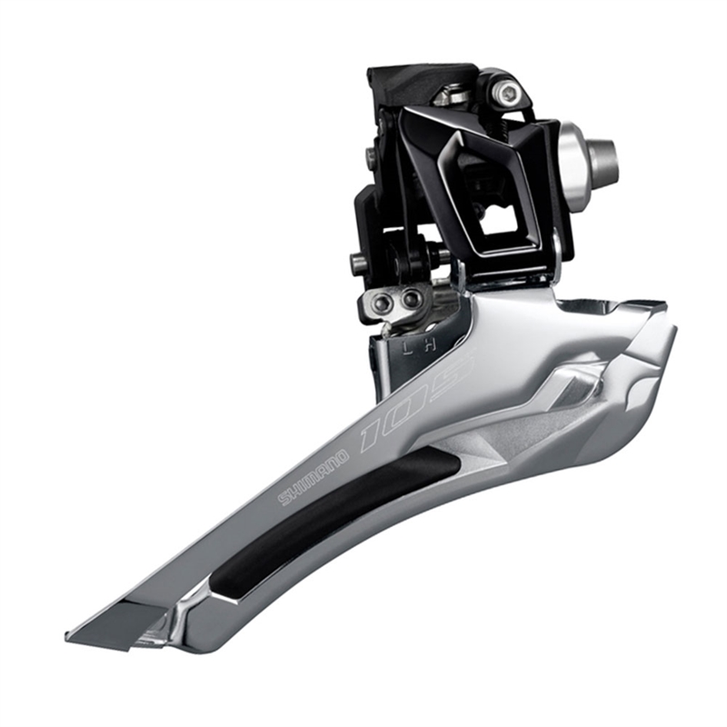 Shimano 105 FD-R7000-L 11-Speed Braze-On Down-Swing Front Derailleur