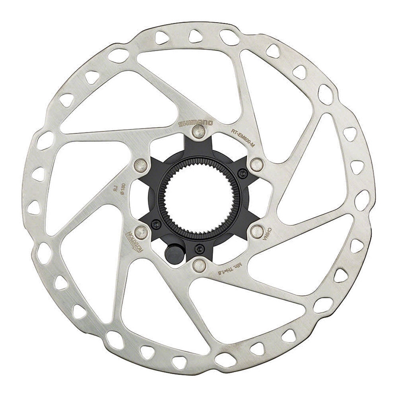 Shimano STEPS RT-EM600-M 180mm CL Disc Brake Rotor w/Integrated Speed Sensor Magnet