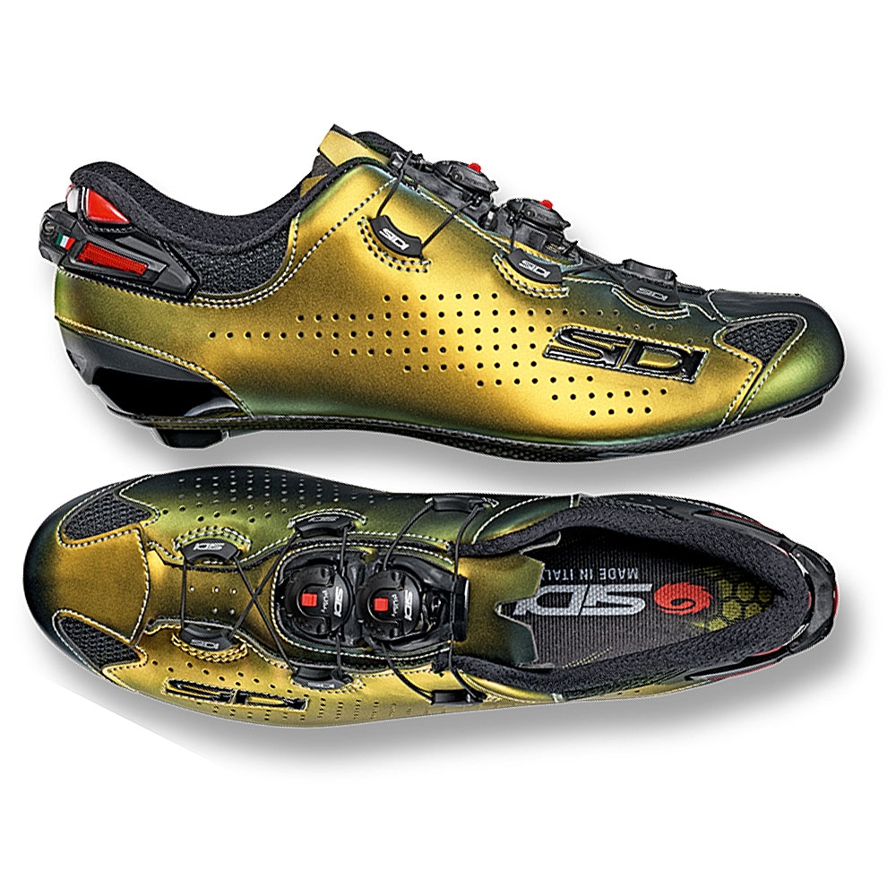 Sidi Shot 2 LTD Gold Silver Road Shoe from Bike Bling