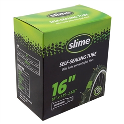 Slime 16'' x 1.75-2.125'' Self Sealing Schrader Valve Tube