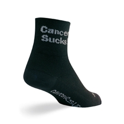 SockGuy Cancer Sucks Bike Socks