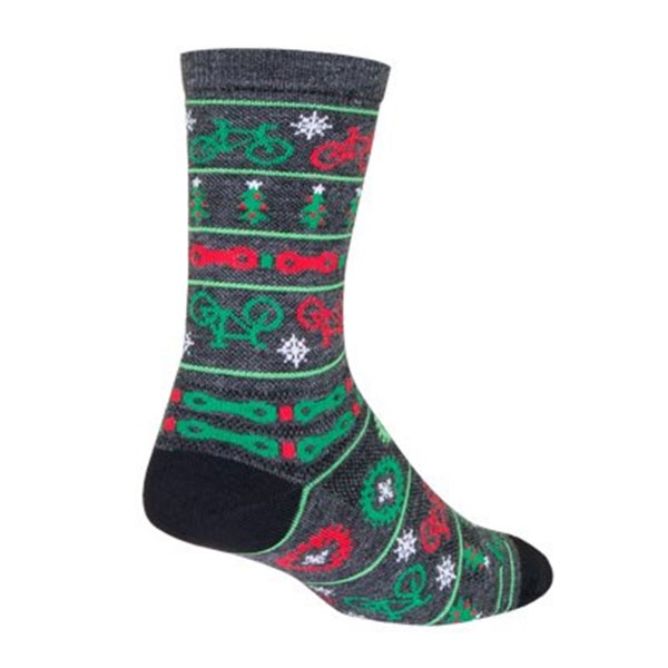 SockGuy Ride Merry Wool Crew Socks